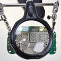 Helping Hands Soldering Station — 3.5X/12X Magnifier, Dual LED Lights & Adjustable Alligator Clips for PCB Work - Tango's TechHelping Hands Soldering Station — 3.5X/12X Magnifier, Dual LED Lights & Adjustable Alligator Clips for PCB WorkTango's TechTango's Tech
