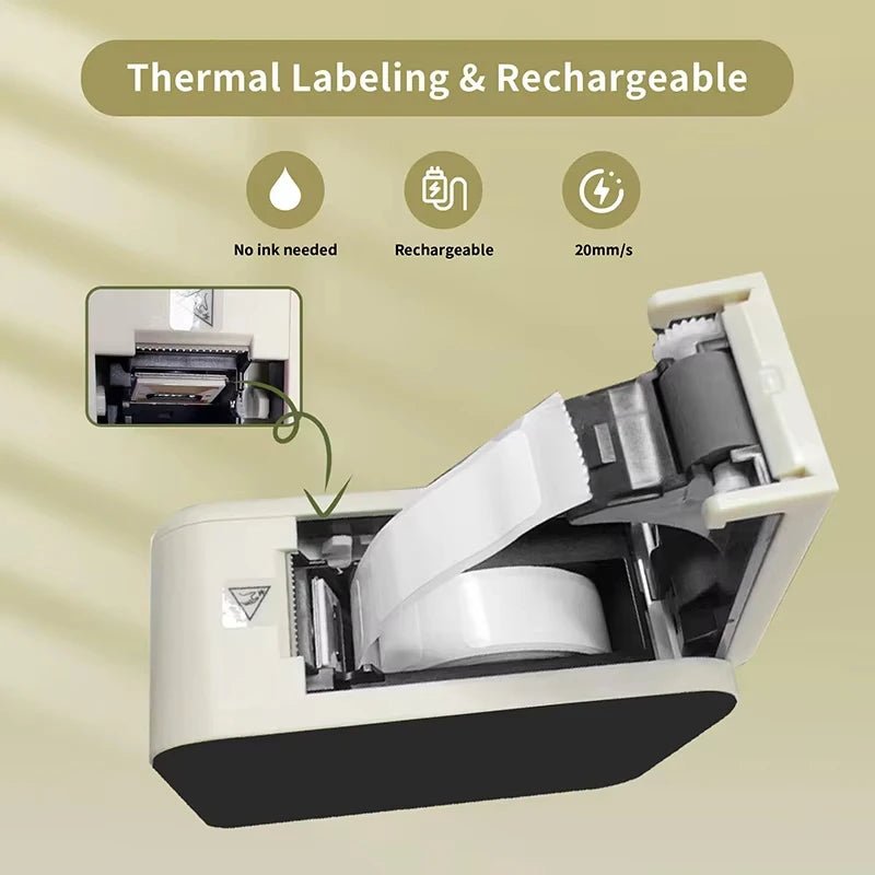 Marklife P15 Thermal Label Printer — Wireless Bluetooth Label Maker, Ink-Free 20ppm Printing - Tango's TechMarklife P15 Thermal Label Printer — Wireless Bluetooth Label Maker, Ink-Free 20ppm PrintingTango's TechTango's Tech