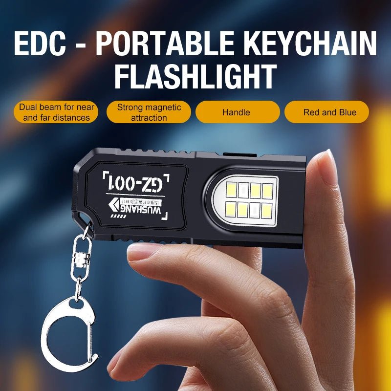 Mini Keychain Flashlight — Rechargeable Emergency EDC - Tango's TechMini Keychain Flashlight — Rechargeable Emergency EDCFlashlights & LightingTango's TechTango's Tech
