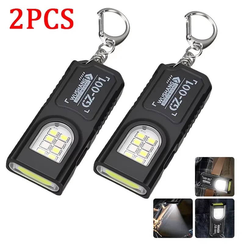 Mini Keychain Flashlight — Rechargeable Emergency EDC - Tango's TechMini Keychain Flashlight — Rechargeable Emergency EDCFlashlights & LightingTango's TechTango's Tech