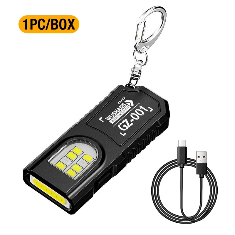 Mini Keychain Flashlight — Rechargeable Emergency EDC - Tango's TechMini Keychain Flashlight — Rechargeable Emergency EDCFlashlights & LightingTango's TechTango's Tech