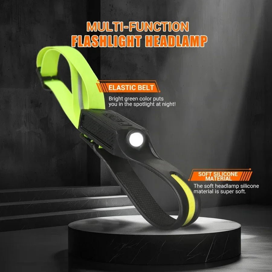 Rechargeable LED Headlamp — 3-Mode Hands-Free Light - Tango's TechRechargeable LED Headlamp — 3-Mode Hands-Free LightFlashlights & LightingTango's TechTango's Tech