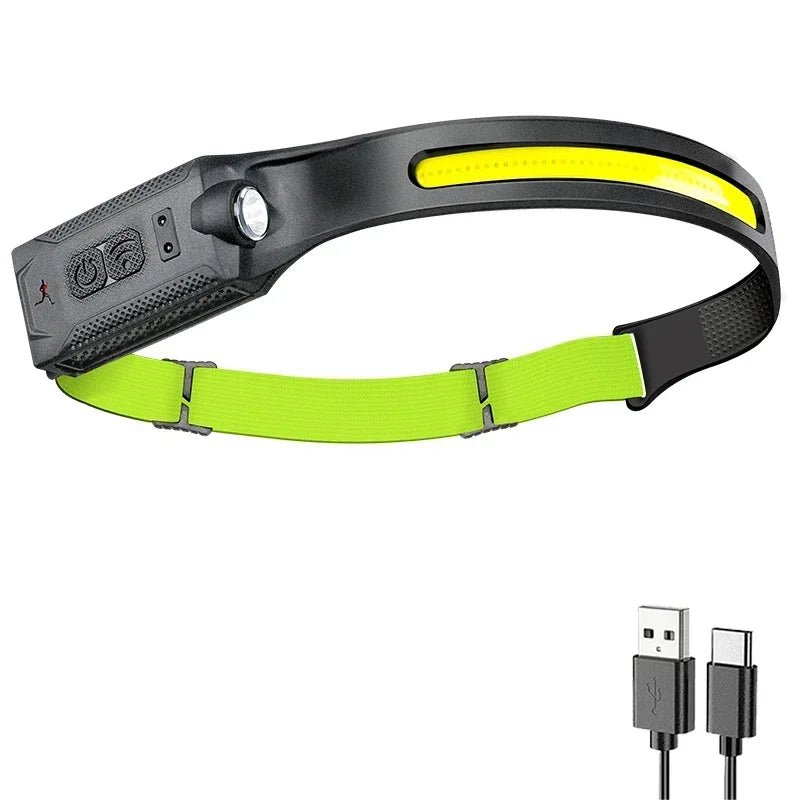 Rechargeable LED Headlamp — 3-Mode Hands-Free Light - Tango's TechRechargeable LED Headlamp — 3-Mode Hands-Free LightFlashlights & LightingTango's TechTango's Tech