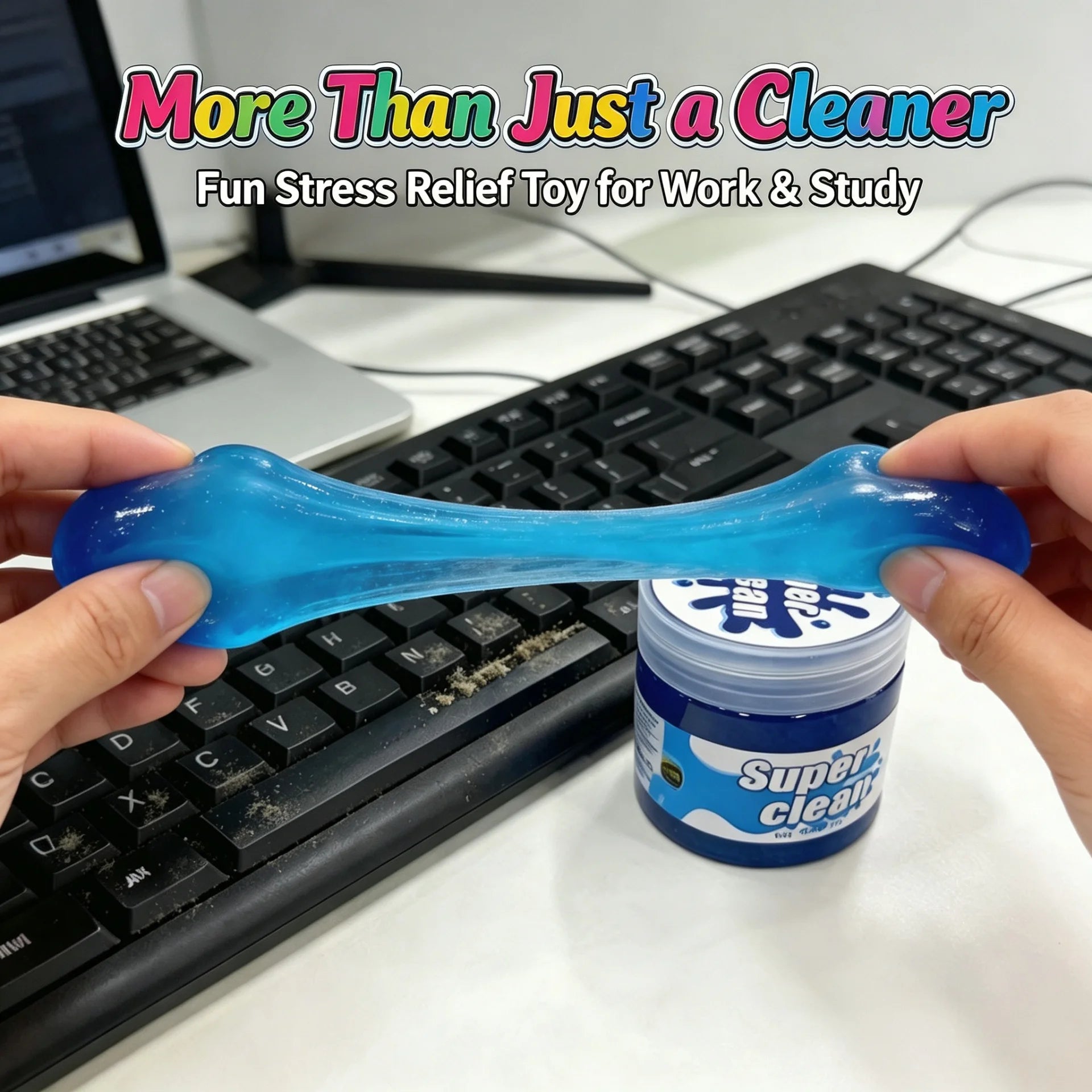 Reusable Cleaning Gel — Dust Cleaner for Keyboards & Vents - Tango's TechReusable Cleaning Gel — Dust Cleaner for Keyboards & VentsHome & KitchenTango's TechTango's Tech
