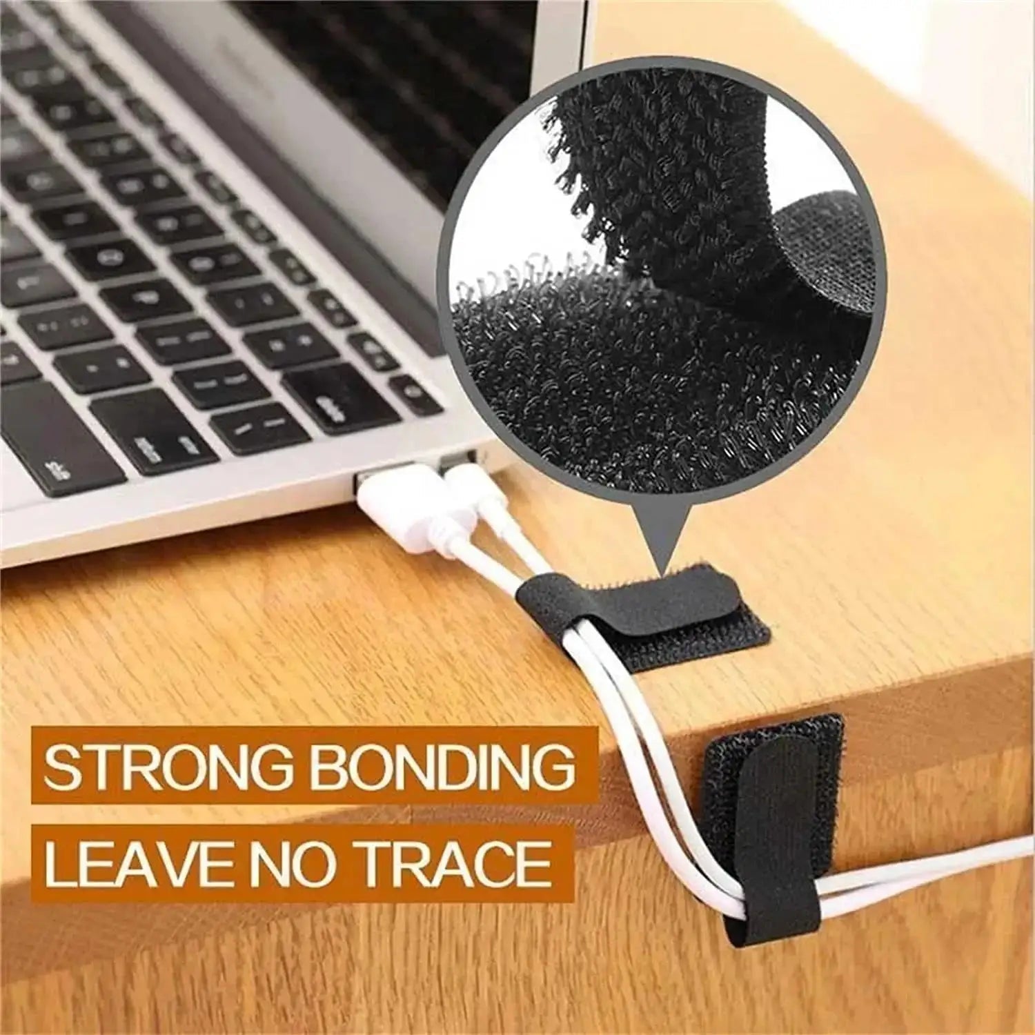 Reusable Fastening Cable Ties — Adjustable Cord Organizer - Tango's TechReusable Fastening Cable Ties — Adjustable Cord OrganizerCables & OrganizationTango's TechTango's Tech