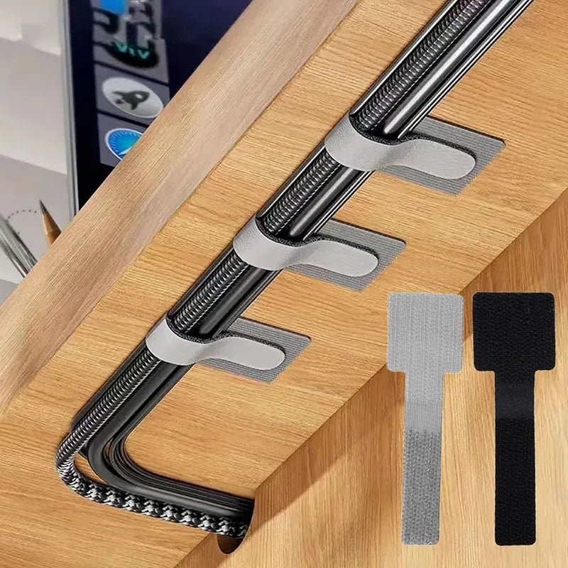Reusable Fastening Cable Ties — Adjustable Cord Organizer - Tango's TechReusable Fastening Cable Ties — Adjustable Cord OrganizerCables & OrganizationTango's TechTango's Tech