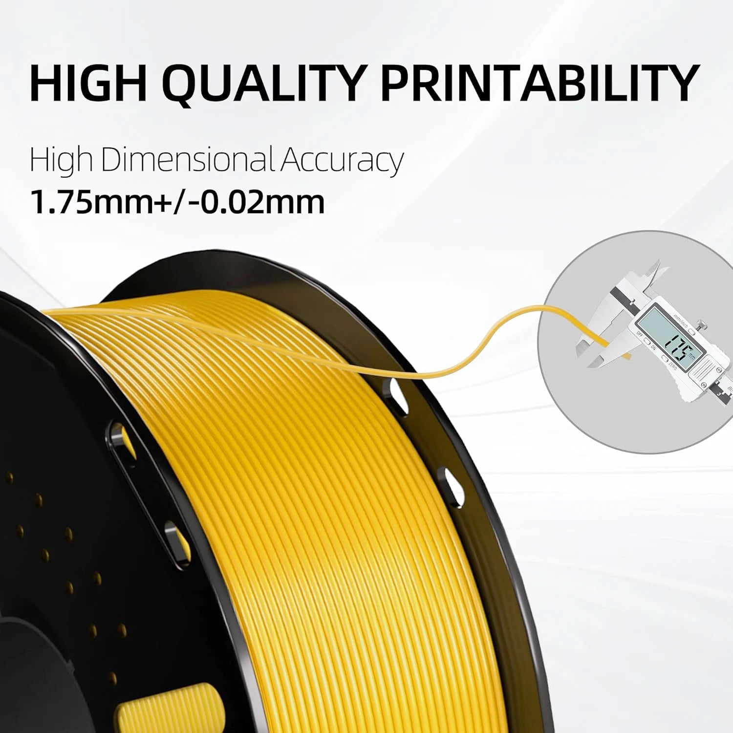 Silk PLA Filament, 1.75 mm, Smooth Finish 3D Filament, 250 g, 1 spool, dimensional accuracy ±0.02 mm - Tango's TechSilk PLA Filament, 1.75 mm, Smooth Finish 3D Filament, 250 g, 1 spool, dimensional accuracy ±0.02 mmTango's TechTango's Tech