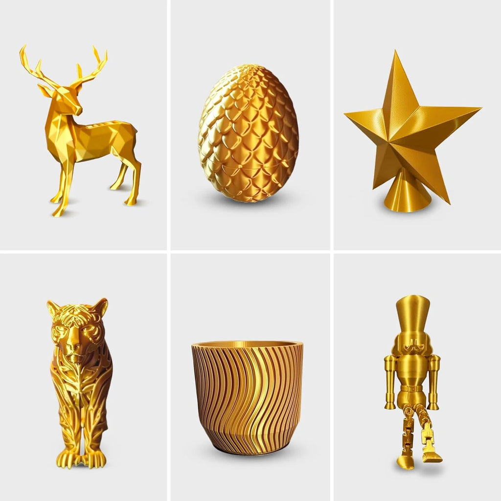 Silk PLA Filament, 1.75 mm, Smooth Finish 3D Filament, 250 g, 1 spool, dimensional accuracy ±0.02 mm - Tango's TechSilk PLA Filament, 1.75 mm, Smooth Finish 3D Filament, 250 g, 1 spool, dimensional accuracy ±0.02 mmTango's TechTango's Tech