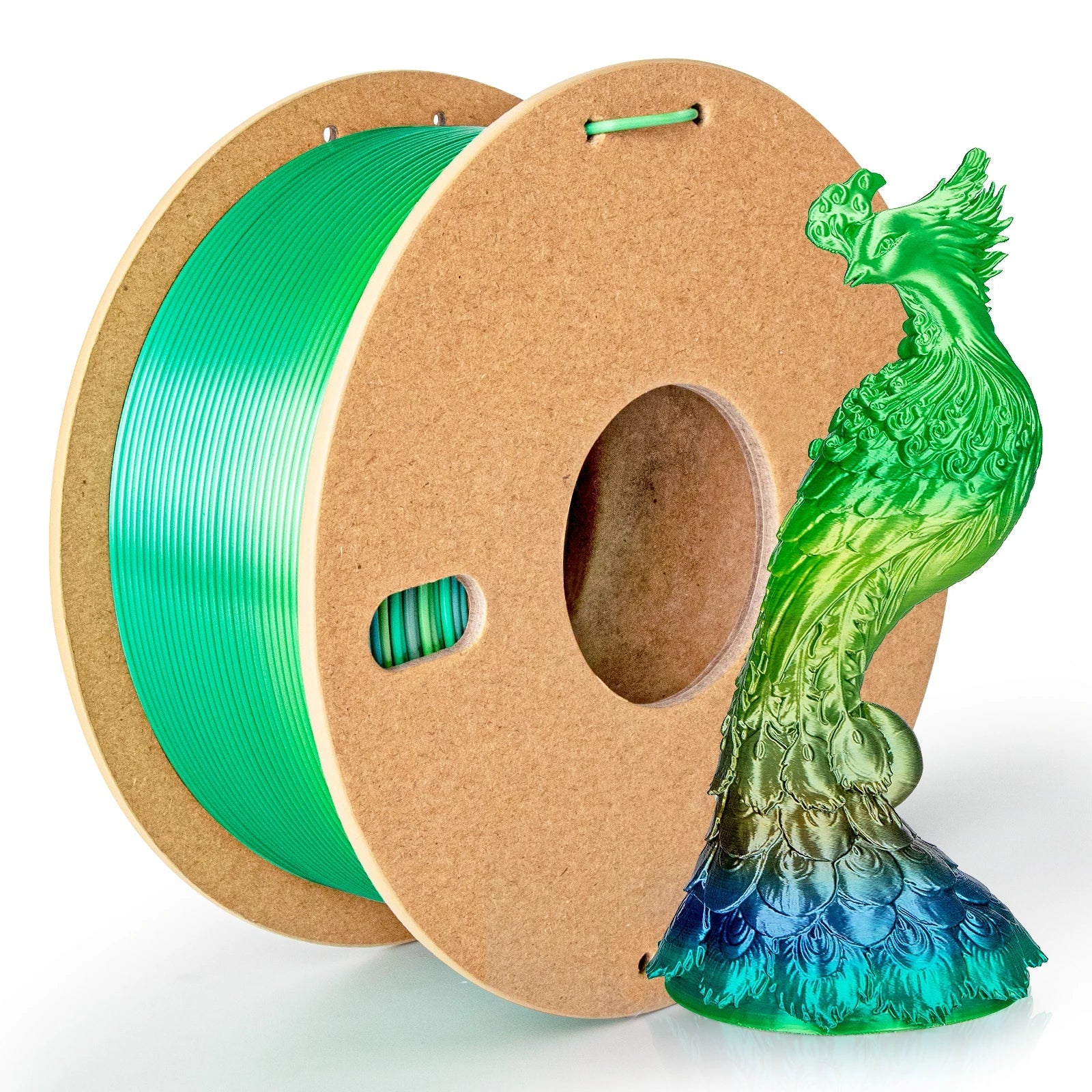 Silk Rainbow PLA Filament 1.75mm Forest Series 500g/1KG Spool Shiny Fast Color Gradient 3D Printer Filament,Fit Most FDM Printer - Tango's TechSilk Rainbow PLA Filament 1.75mm Forest Series 500g/1KG Spool Shiny Fast Color Gradient 3D Printer Filament,Fit Most FDM PrinterTango's TechTango's Tech