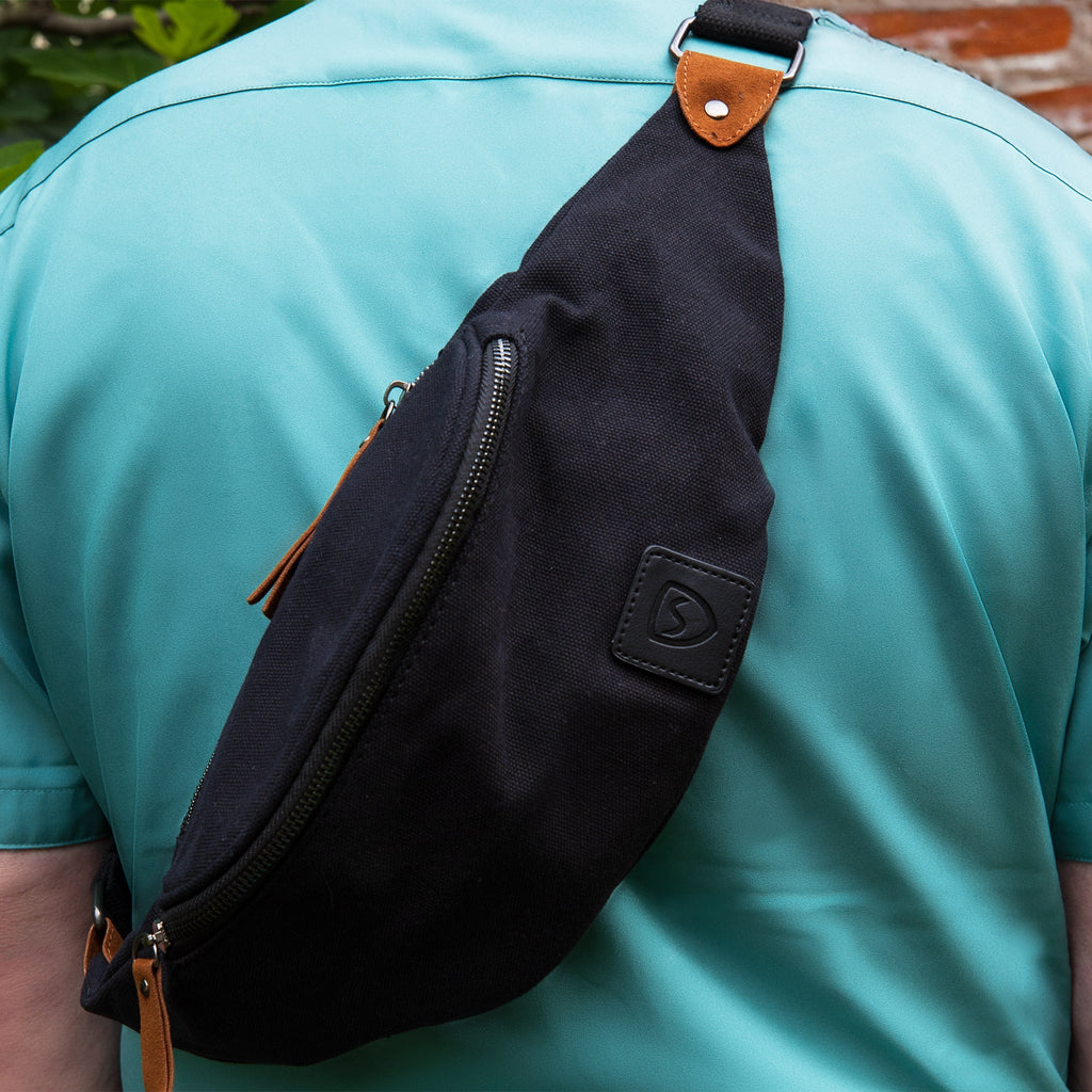 SYB Cross Body Fanny Pack - Canvas Traveler - Tango's TechSYB Cross Body Fanny Pack - Canvas TravelerMobile Phone AccessoriesShield Your BodyTango's Tech