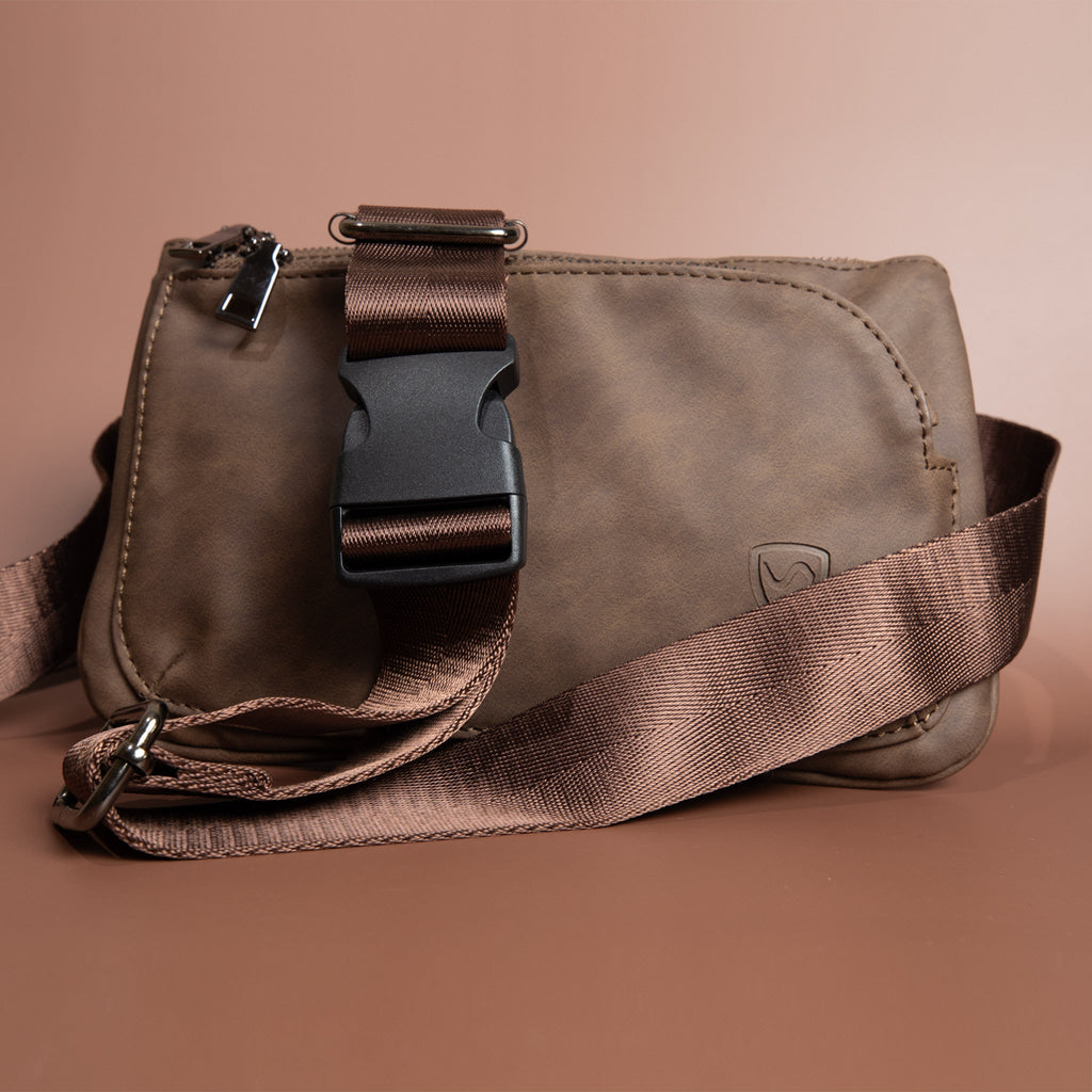 SYB Cross Body Fanny Pack - Metro Vegan Leather - Tango's TechSYB Cross Body Fanny Pack - Metro Vegan LeatherMobile Phone AccessoriesShield Your BodyTango's Tech