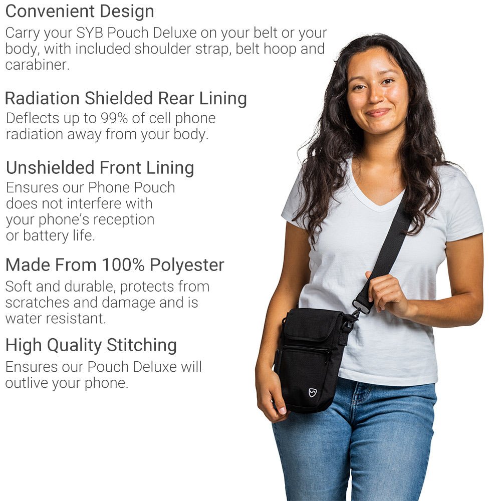 SYB Phone Pouch Deluxe - Tango's TechSYB Phone Pouch DeluxeMobile Phone AccessoriesShield Your BodyTango's Tech