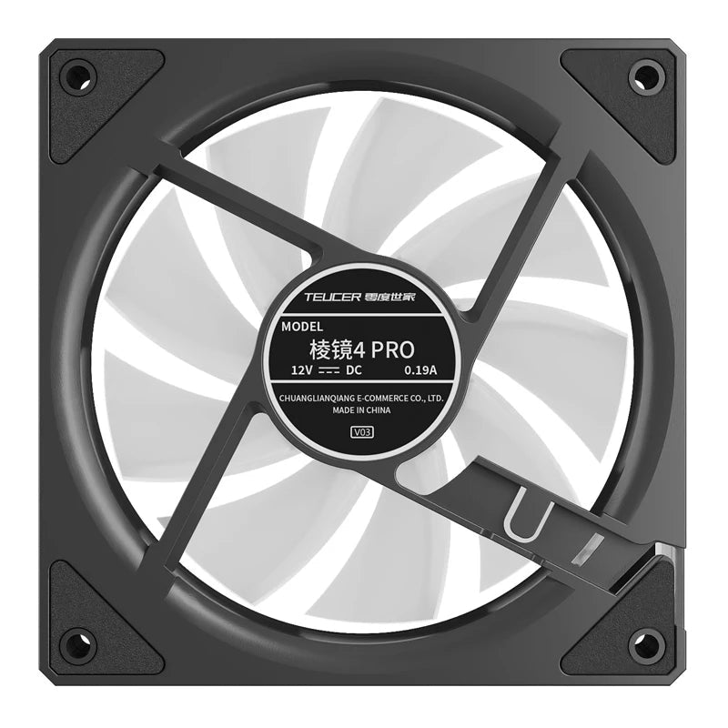 TEUCER Prism4 Pro 120mm ARGB PC Case Fans — 4-Pack PWM - Tango's TechTEUCER Prism4 Pro 120mm ARGB PC Case Fans — 4-Pack PWMPC Cooling & ComponentsTango's TechTango's Tech