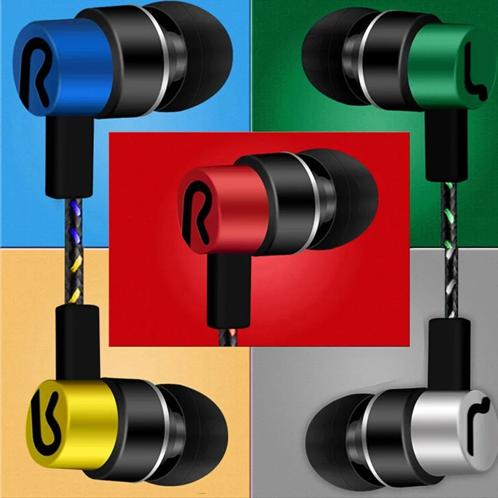 Wired Earbuds 3.5mm — Stereo Bass In-Ear Headphones - Tango's TechWired Earbuds 3.5mm — Stereo Bass In-Ear HeadphonesHeadphonesTango's TechTango's Tech