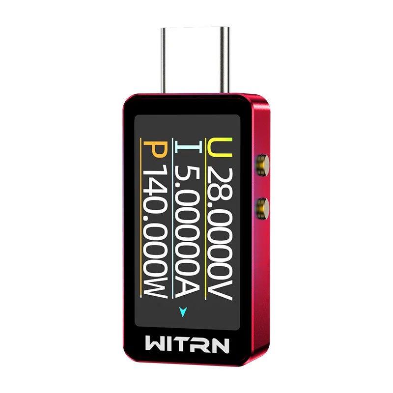 WITRN CC1 USB-C Power Meter — PD3.1 Voltage, Current & Wattage Tester with Color Screen - Tango's TechWITRN CC1 USB-C Power Meter — PD3.1 Voltage, Current & Wattage Tester with Color ScreenElectronics & GadgetsTango's TechTango's Tech
